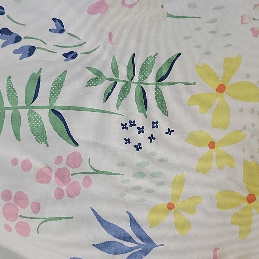 Cloud Island Floral wildflower fitted crib sheet